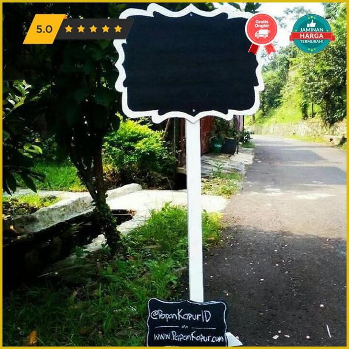 

Kerajinan Tangan Papan Tulis Kapur Single Sign Chalkboard Terlaris