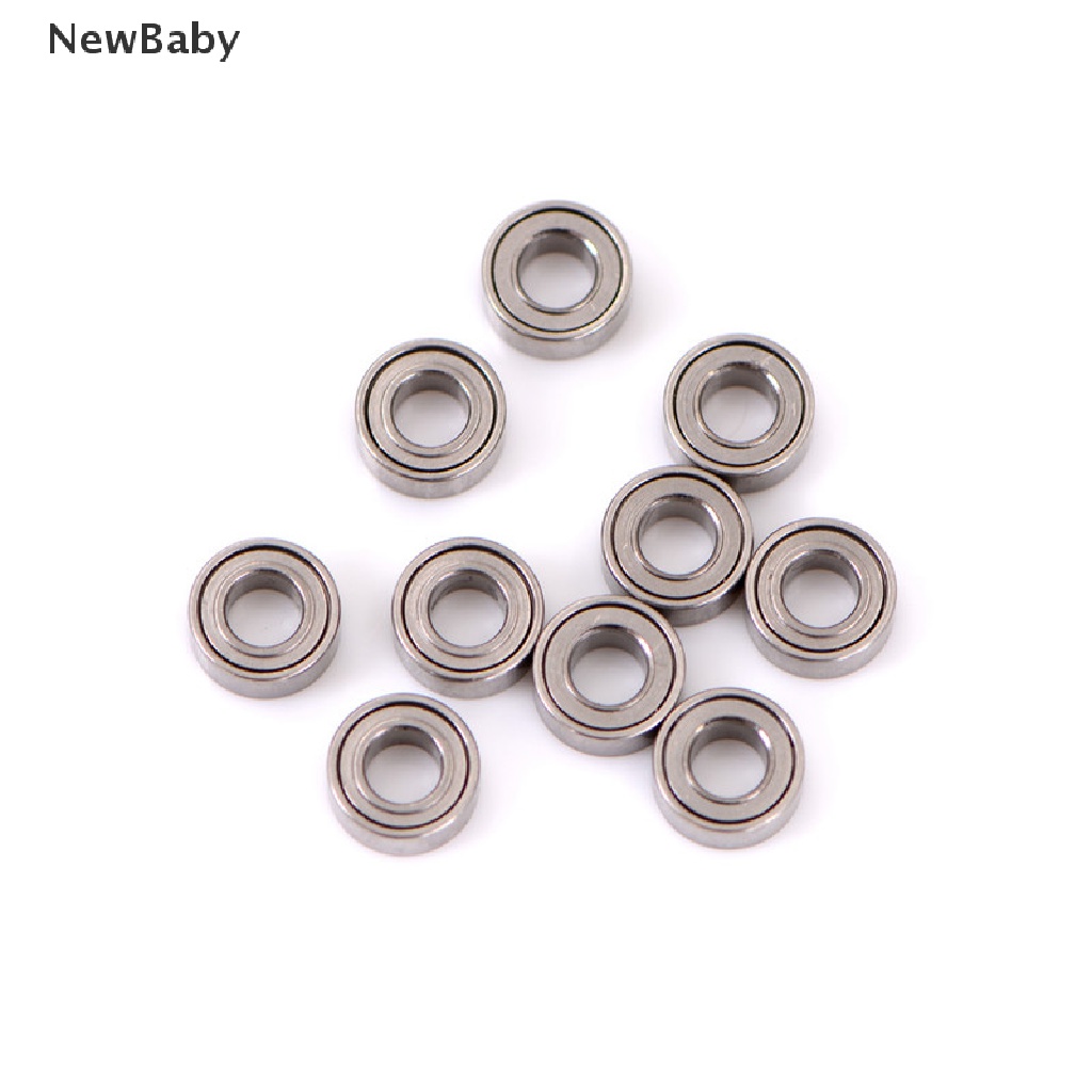 10pcs bearing Bola Mini MR63ZZ 3x6 X 2.5mm Bahan Baja