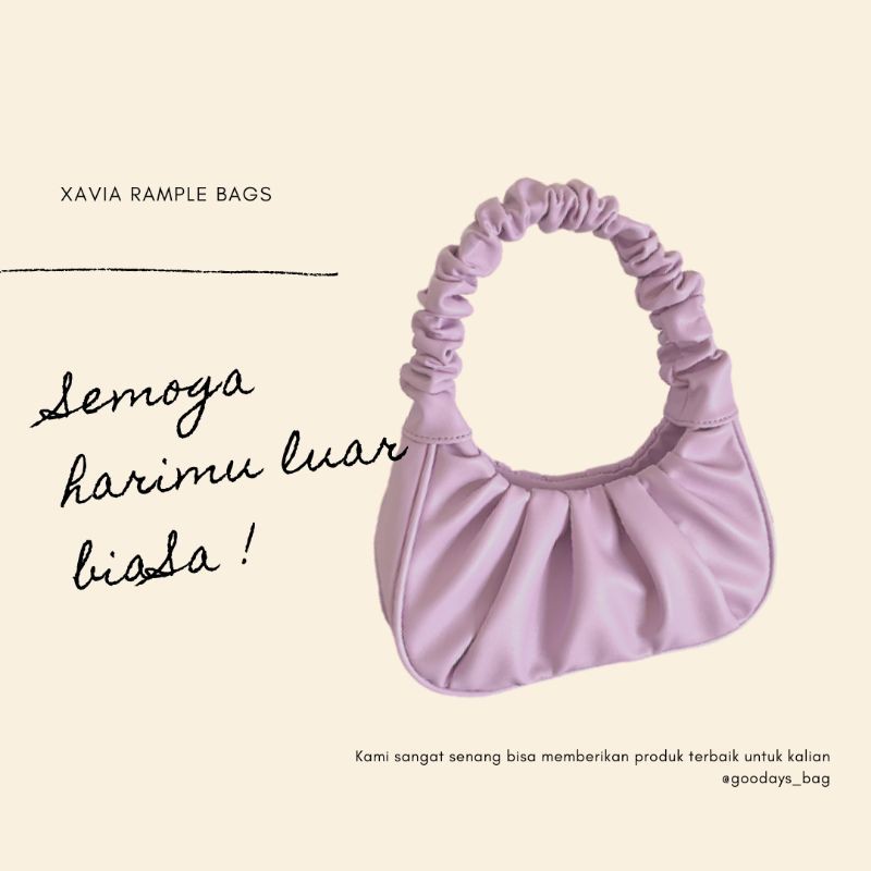 Tas Bahu Korea Xavia Rample Bag