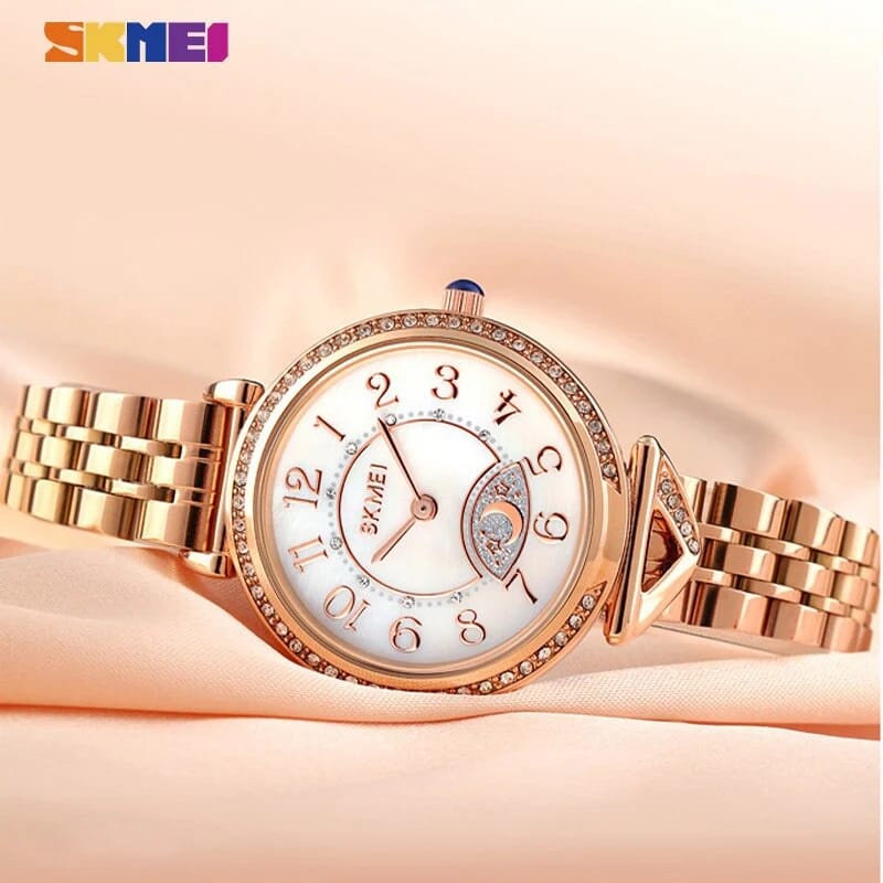 JAM TANGAN CEWEK SKMEI 1658 ORIGINAL/JAM TANGAN SKMEI WATERESISTAN/JAM TANGAN CEWEK FASHION/