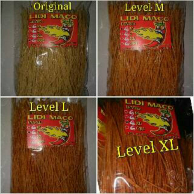 

Lici macoo miie biting miie panjang super pedas