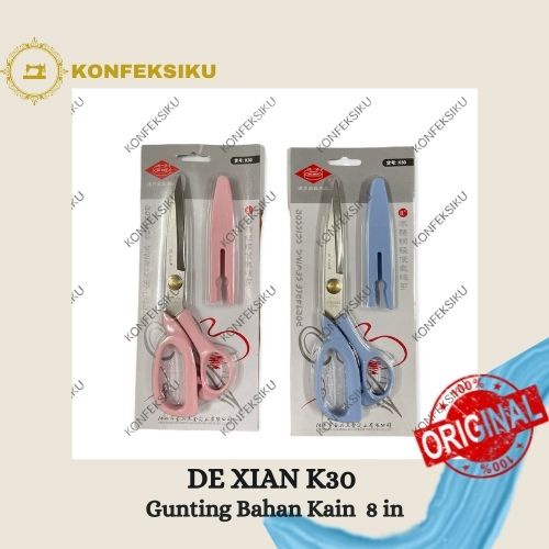 

Gunting Potong Kain dengan tutup / Gunting DE XIAN K 30 - 8inch