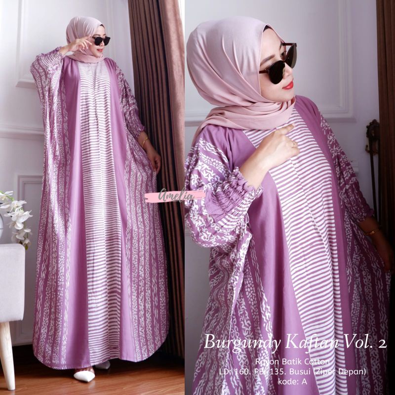 BURGUNDY KAFTAN VOL.2 || ORIGINAL BY AMELIA