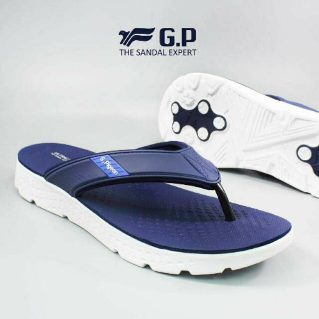 Sandal Jepit UltraLite WeWalk Pria Blue (G8592M-20) Anti Slip Tahan Air Premium High Quality ORI