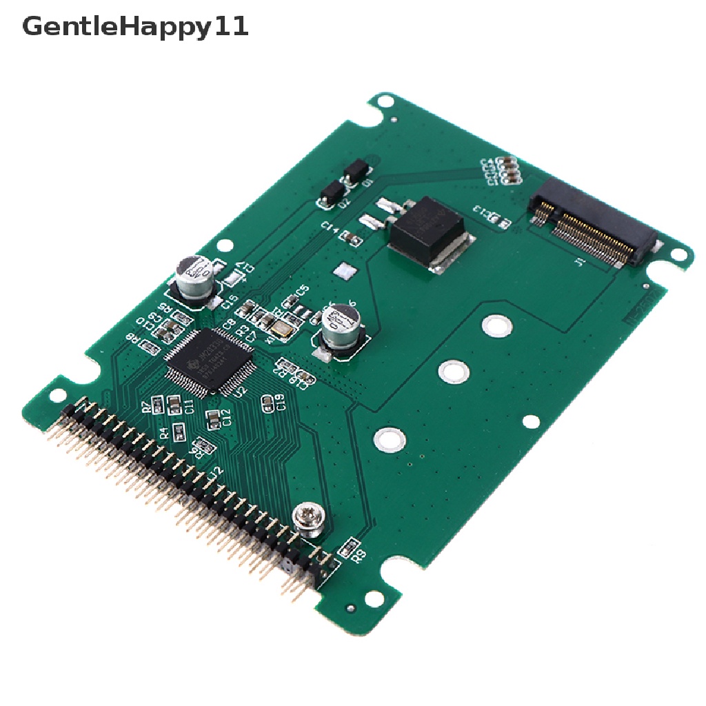 Gentlehappy Adapter Card Konverter 44Pin M.2 NGFF SATA SSD Ke 2.5 IDE SATA SSD