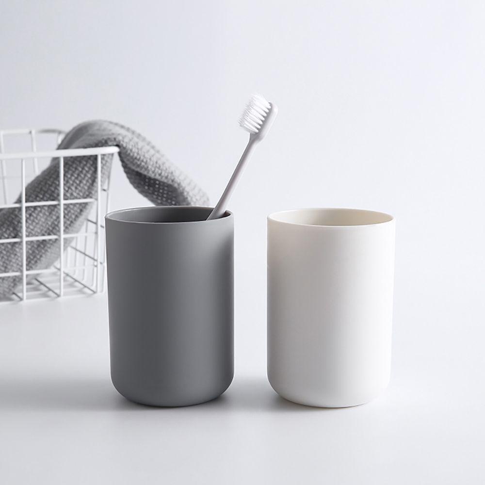 Lanfy Tumbler Kamar Mandi Plastik Sehat Nordic Style Organizer Perlengkapan Kamar Mandi Dapur Perlengkapan Minum Minum Mug Kopi Tempat Sikat Gigi