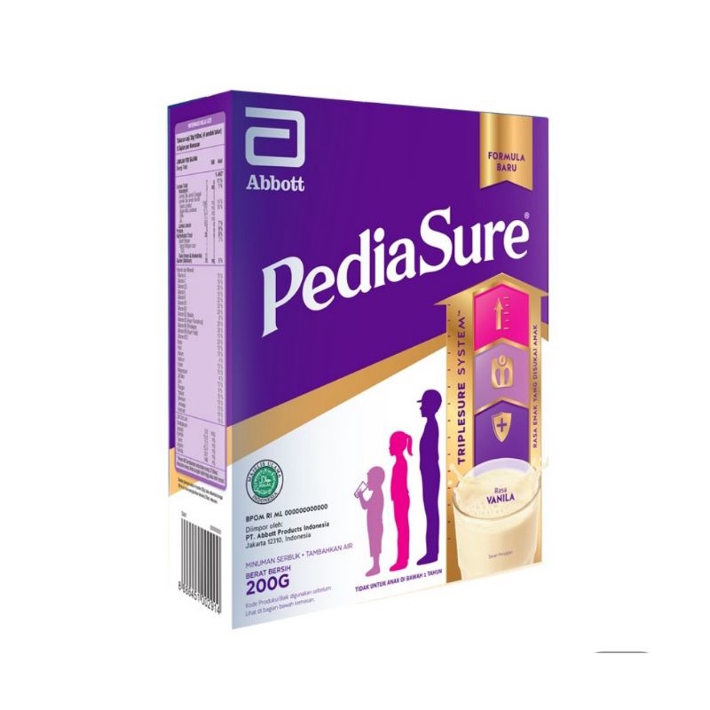 

PediaSure Triplesure Susu Formula Pertumbuhan Anak Vanila 200 g