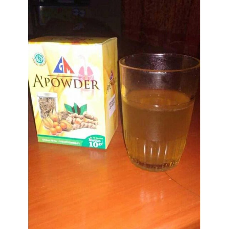A'POWDER/GM A'POWDER/HERBAL GM/obat herbal