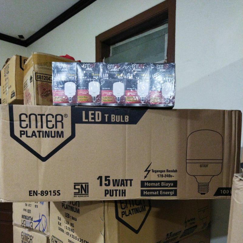 1 dus Lampu Led 15 watt ENTER PLATINUM /HARGA GROSIR