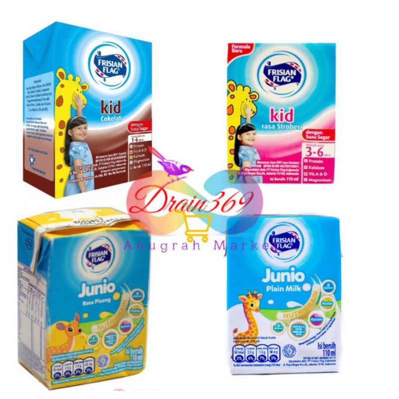 

BENDERA UHT KID 110ML