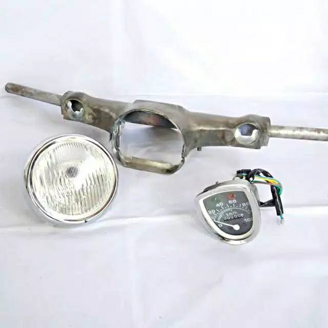 Jual Batok Stang Stir Honda C50 C70 Pispot Set Lampu Dan Spido C50