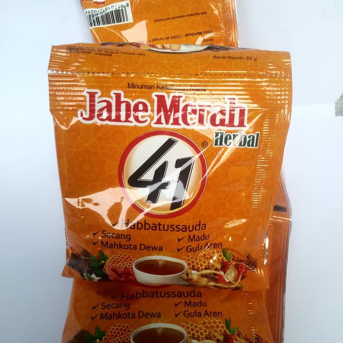 Minuman Jahe Merah Herbal 41 Minuman Berkhasiat Indonesia