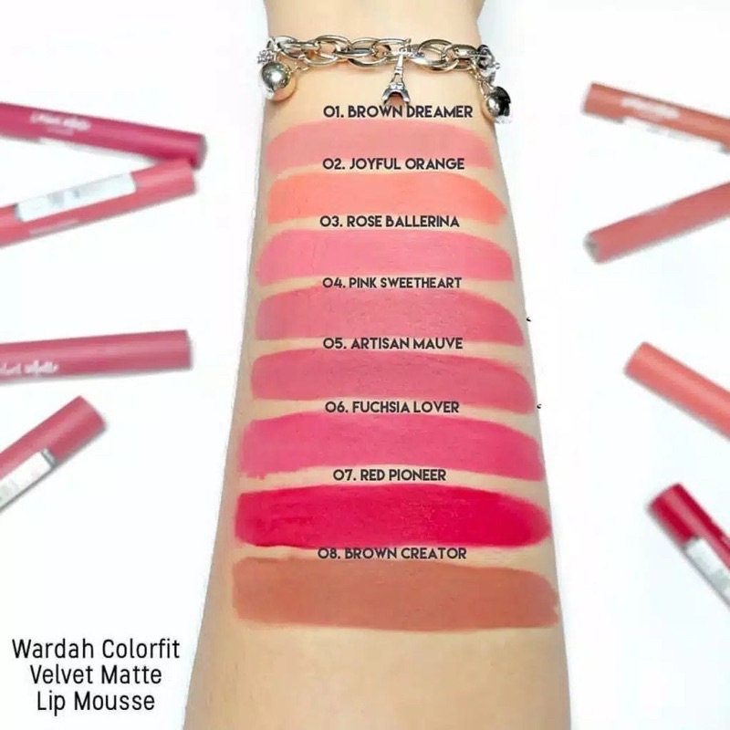 WARDAH COLORFIT VELVET MATTE LIP MOUSSE / ORIGINAL