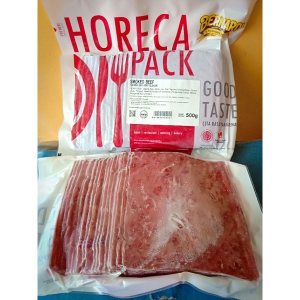 

smoke beef horeka dari bernadi 500gr