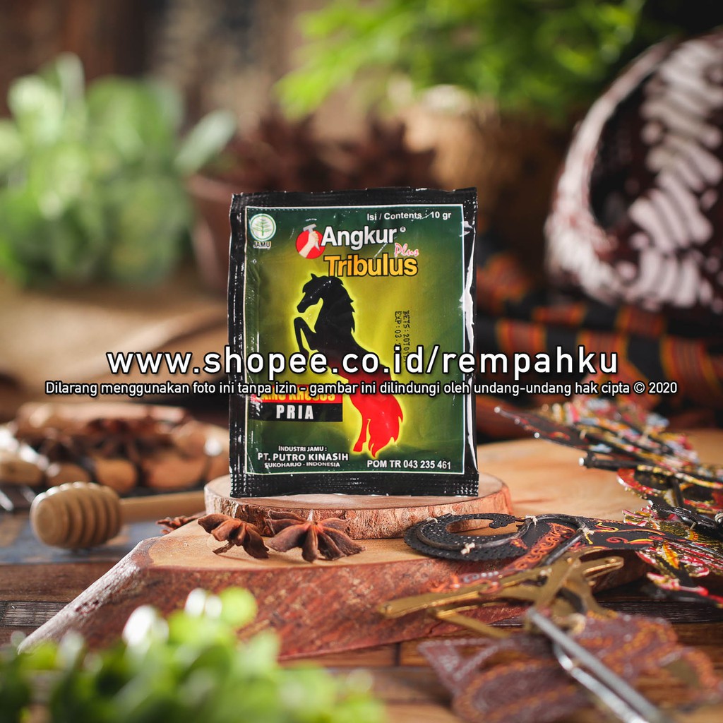 

Rempahku - Jamu Tangkur plus TRIBULUS 1pc Putro Kinasih Herbal Pria