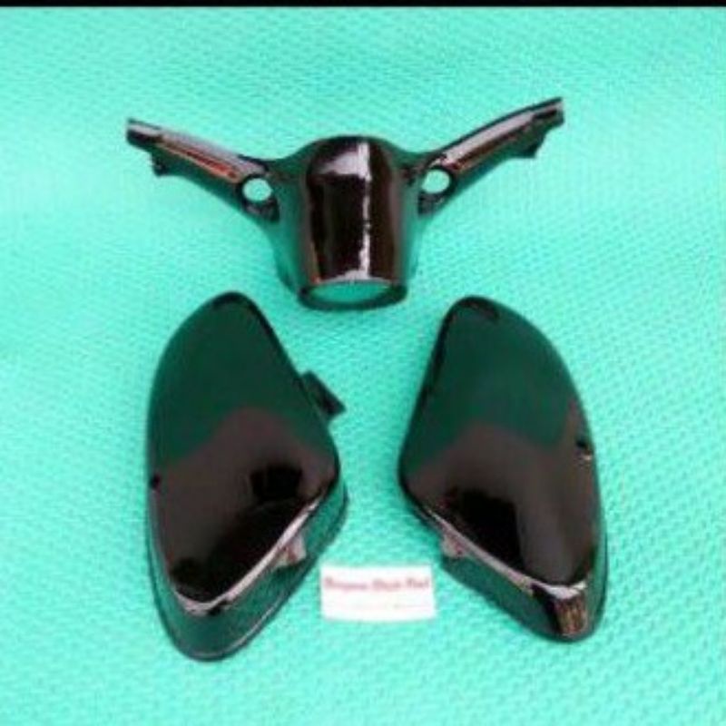 batok kepala  bawah c70 set cover aki c70 Hitam