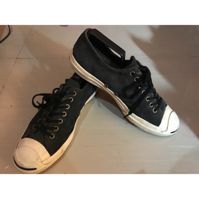 Converse Jack Purcell Black Suede