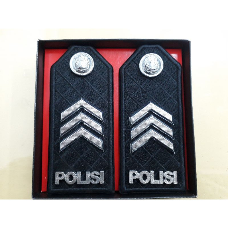 Pangkat Polisi PDU Brigadir|Topi Polisi|Kaos Polisi|Sabuk Polisi|Kopel Polisi|Wing Polisi|Monogram