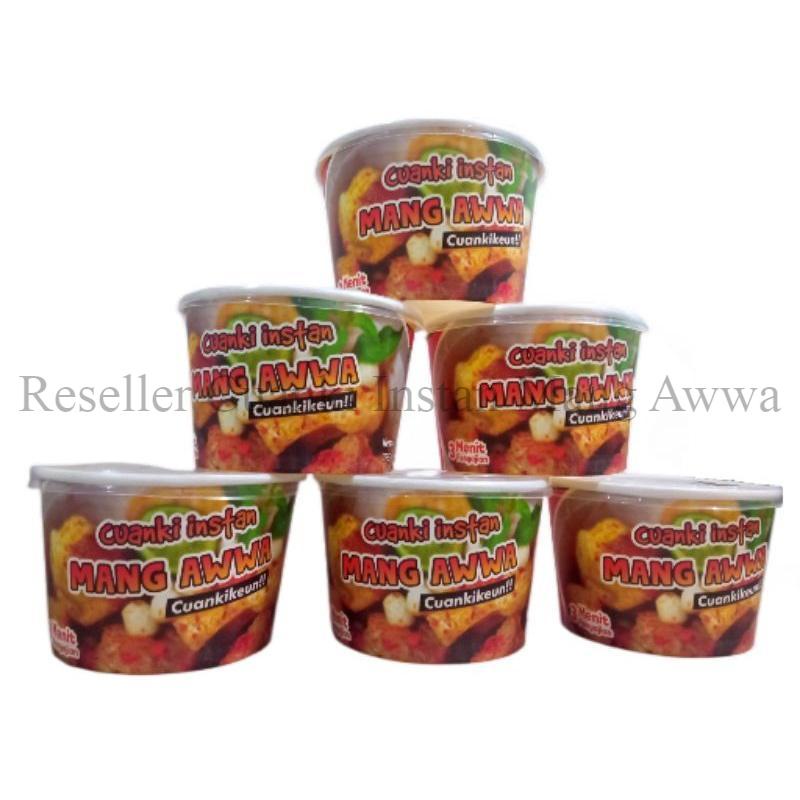 

Paket Cuanki Mang Awwa Rasa Goreng 2pcs Kemasan Standing Pouch Enak Termurah Khas Bandung