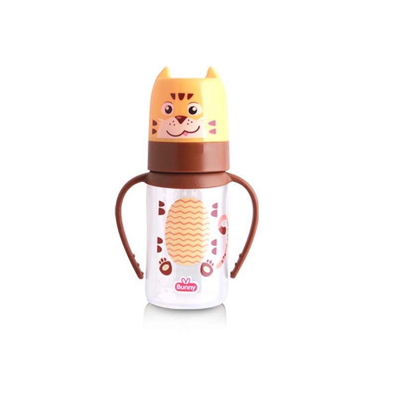 Lusty Bunny Feeding Bottle with HANDLE BOTOL SUSU ANAK BAYI 120 ml 250 ml Lustybunny