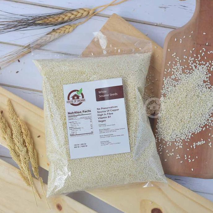 

White Sesame Seeds (biji wijen putih) 250gr