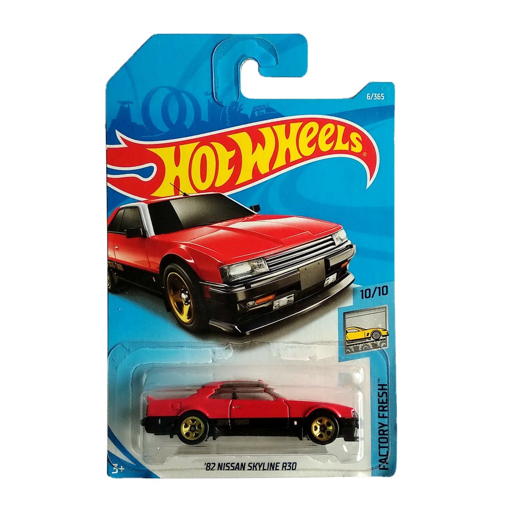 Hot Wheels 82 Nissan Skyline R30 Merah Factory Fresh Mobil Hotwheels