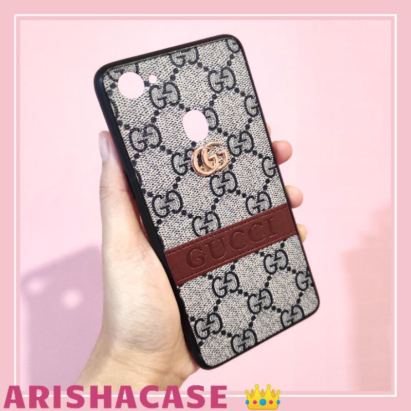 CASE OPPO A3S A5S A7 F5 F7 F9 F11 F11 Pro VIVO V15 V15 PRO Y91 Y93 Y95 GUCCI SOFT CASE IMPORT