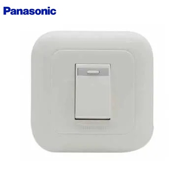 Panasonic Saklar Lampu Satu Tombol Saklar Engkel Single