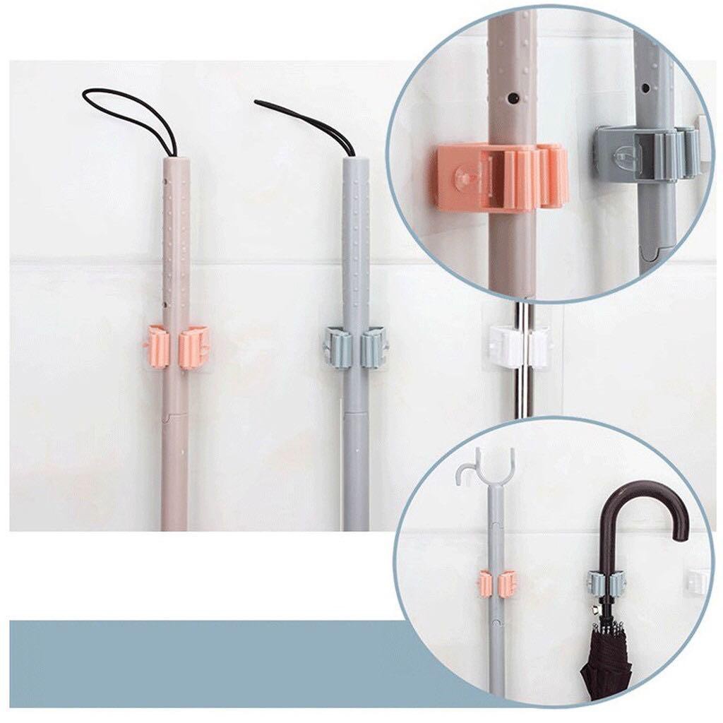 GANTUNGAN SAPU DAN PEL MOP SUCTION HANGER / GANTUNGAN TEMPEL SAPU DAN PEL / GANTUNGAN HOK | FADHILAH SHOP BJB