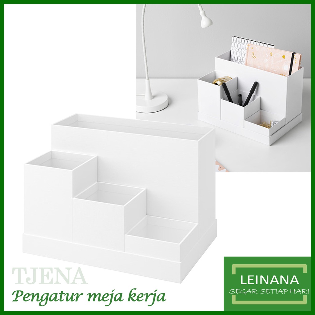 Pengatur meja kerja dengan 5 kotak / pengatur meja DESK ORGANIZER