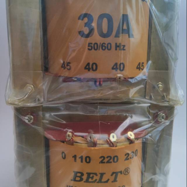 Travo BELT 30A CT 45 BESAR TEMBAGA MURNI TANPA CAMPURAN