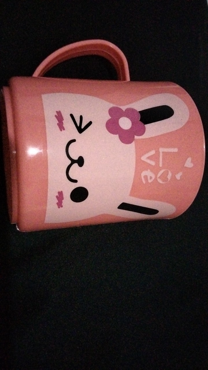 Mug Plastik/gelas Plastik Gagang / Gelas Minum Motif Animal / Gelas Minum Murah