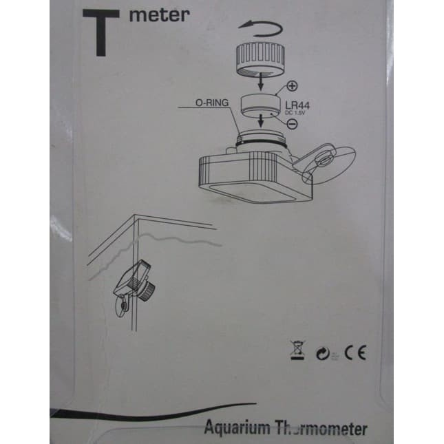 Mesin Mining Thermometer Digital Celup Tahan Air Aquarium &amp; Suhu Ruangan