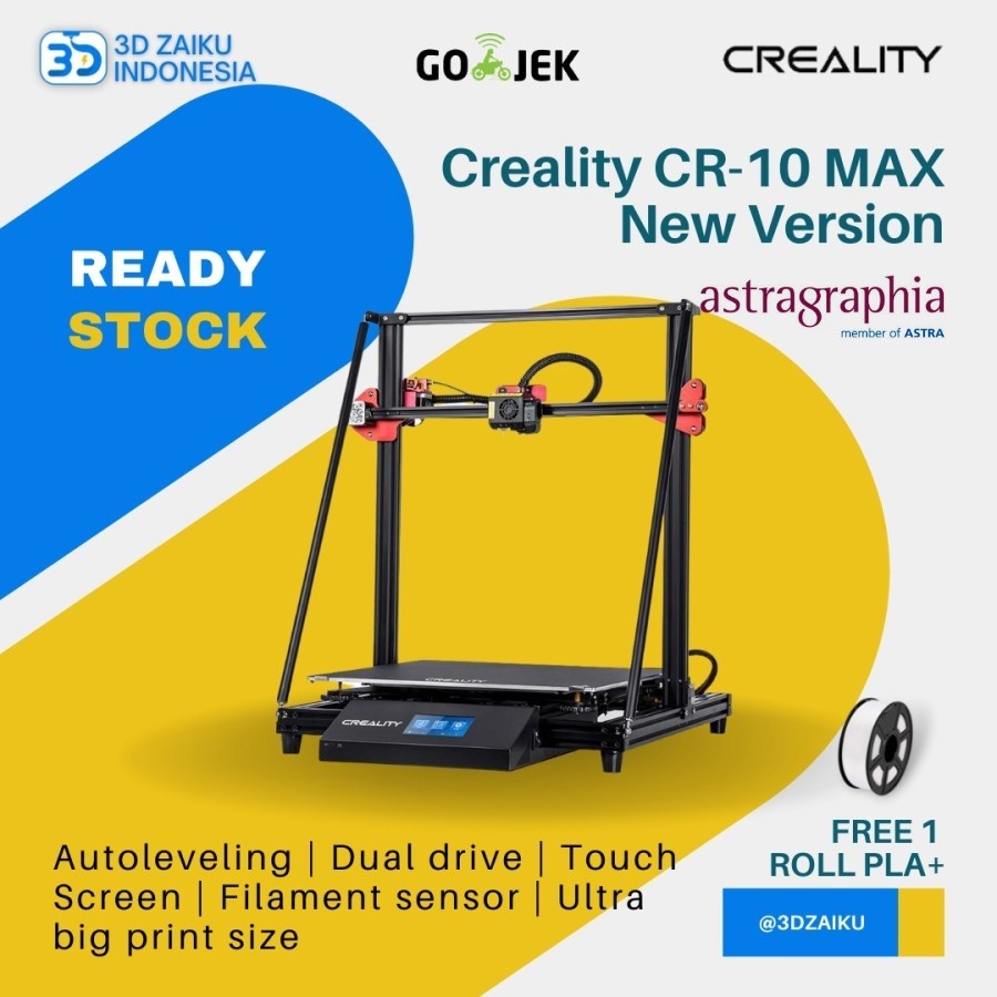 Original Creality CR-10 MAX New Version Full Upgraded and Assembled