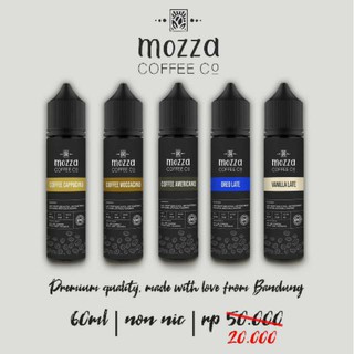 liquids Mozza 60 ml 5 varian rasa terbaik - likwit liqiud liquide rasa coffee