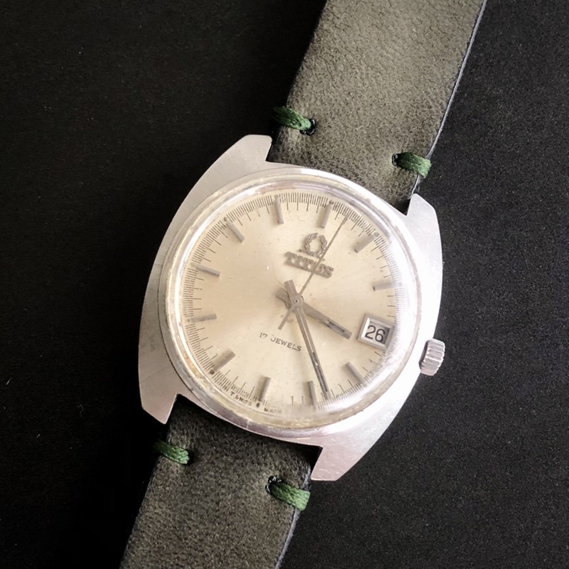 TITUS MENWATCH | TITUS 17 JEWELS | JAMTANGAN PRIA TITUS VINTAGE ORIGINAL SWISS