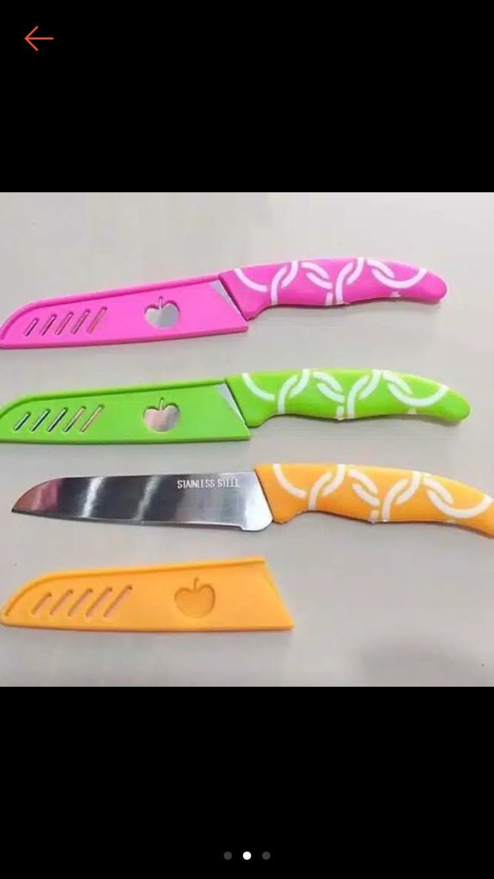 Pisau Apel Pisau Buah Motif Sarung Apel
