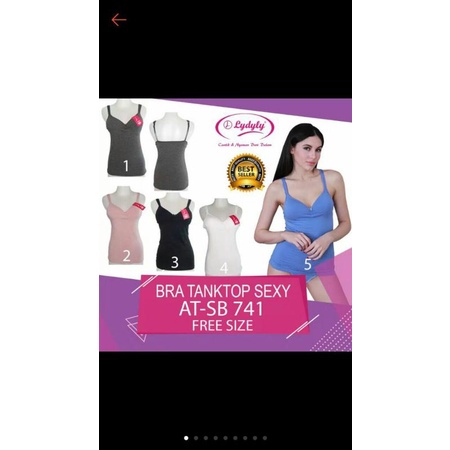 TankTop bra warna putih bahan ciamik