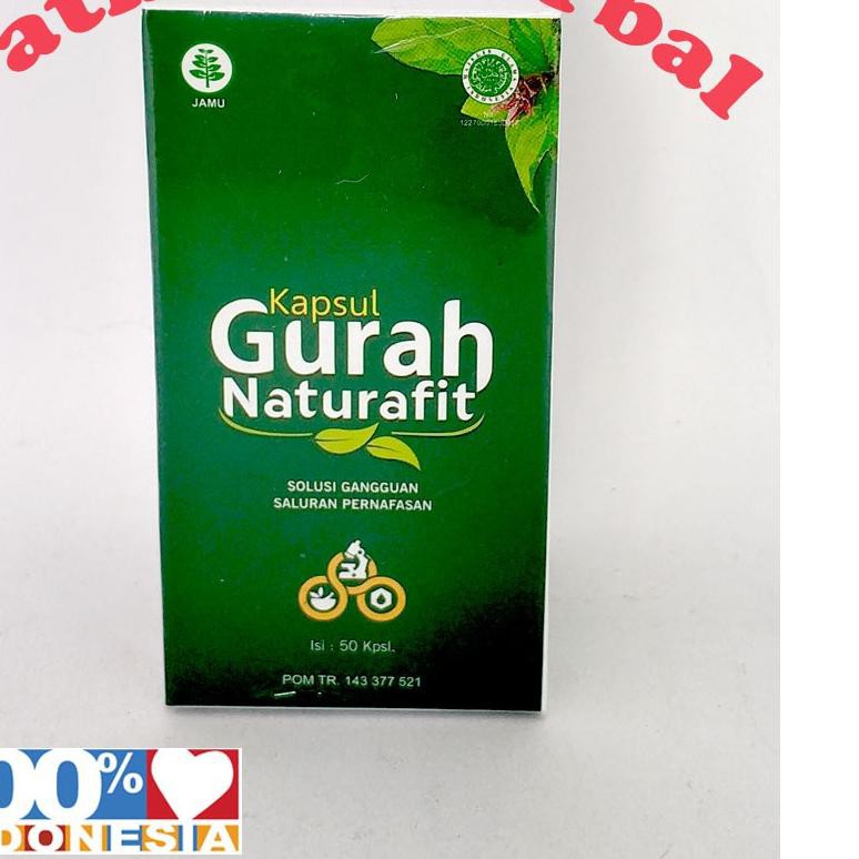 ▲ Kapsul gurah Naturafit- Gurah Natura Fit -  50 kapsul ✰