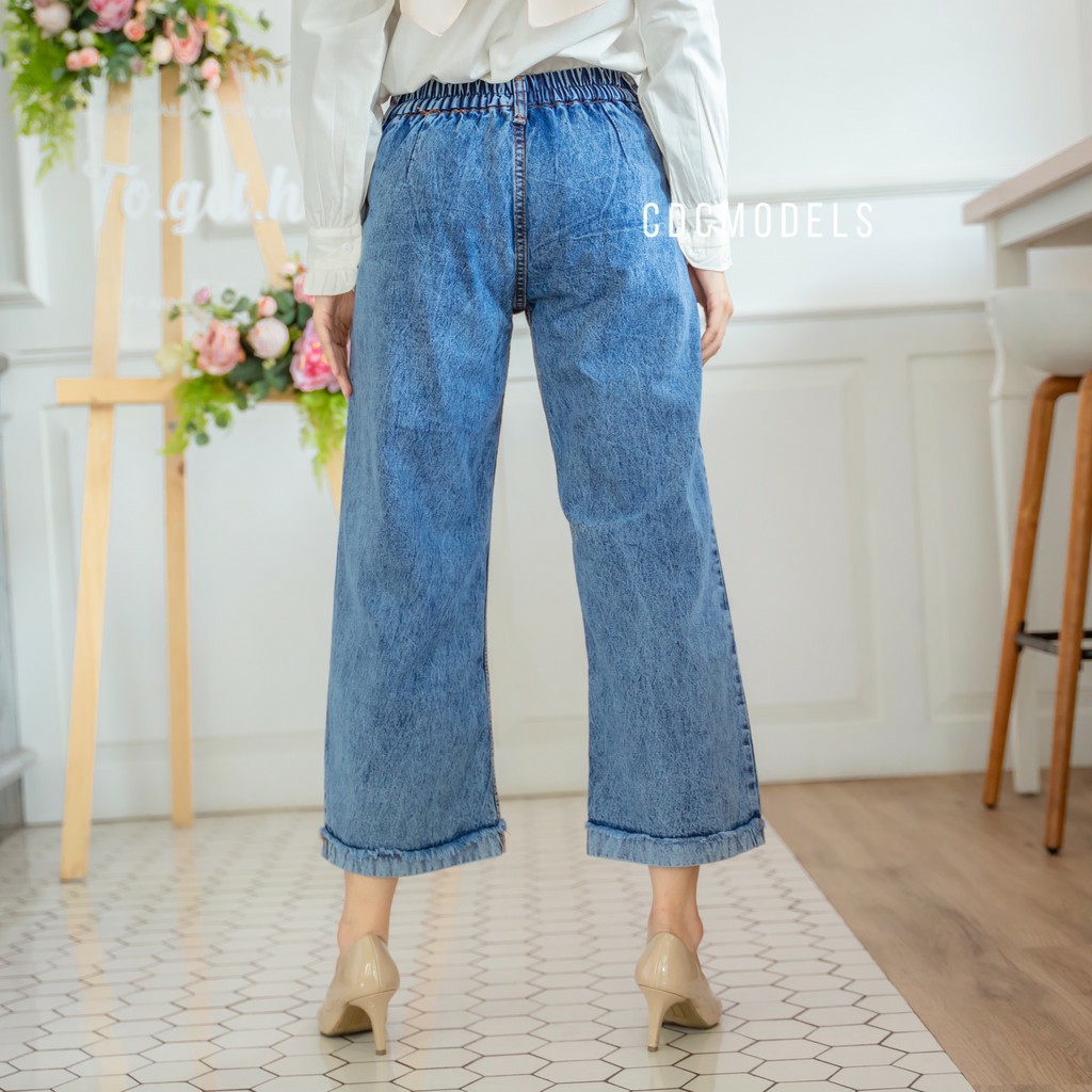 KULOT MEISHA JEANS // WASHED JEANS KULOT