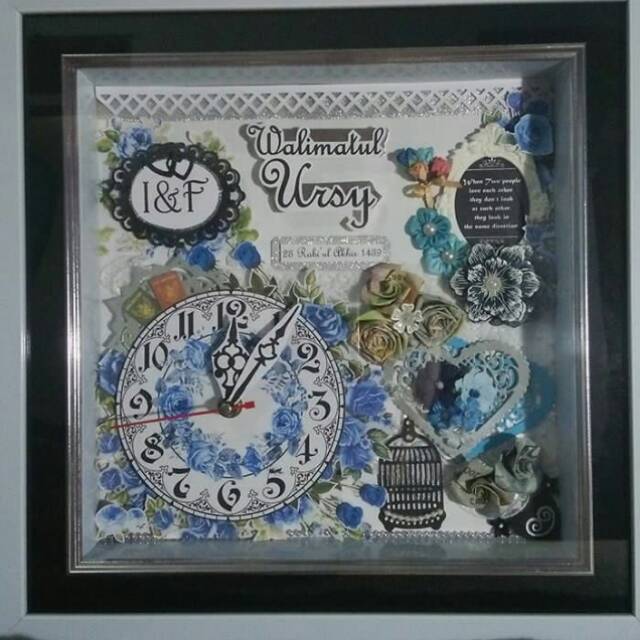 

Mahar seserahan gift hadiah bunga craft costum request 25x25 cm