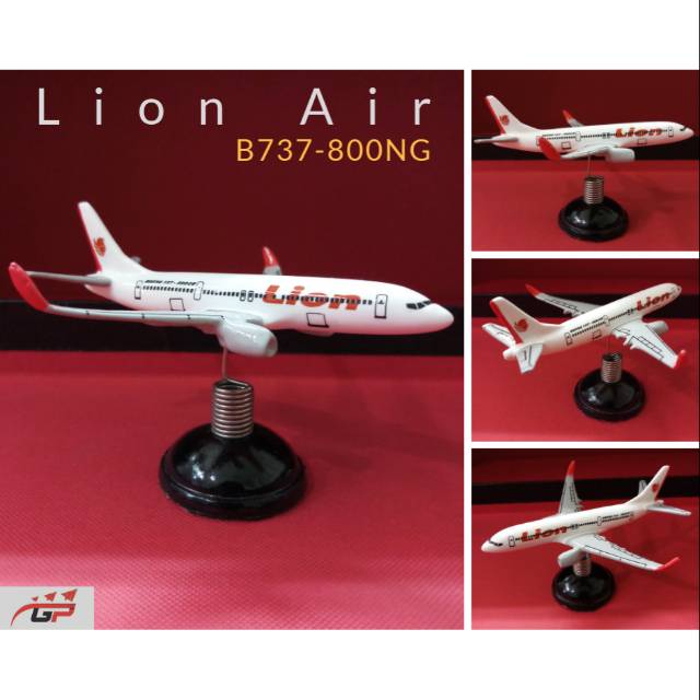 Miniatur Pesawat Per LION AIR