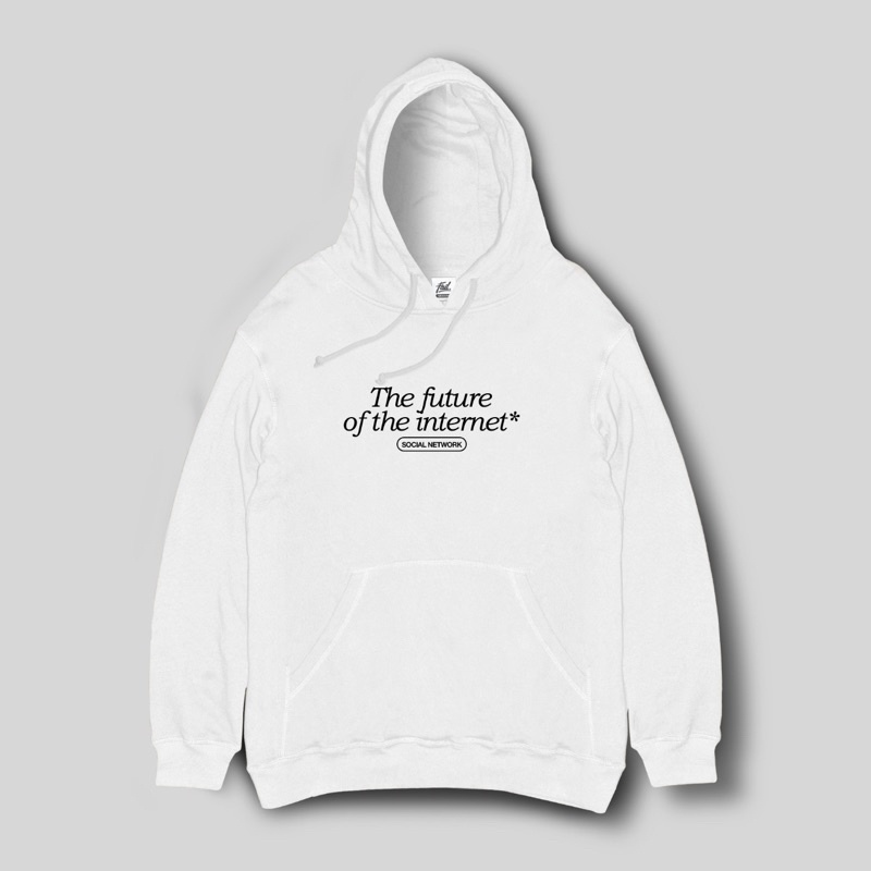 FAILOFFICIAL HOODIE - SOSIAL NETWORK 02 WHITE