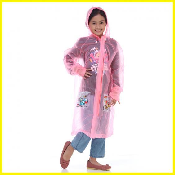 Jas Hujan ELMONDO Raincoat REMAJA KIDD 502 Jas Hujan Anak Terusan Karet