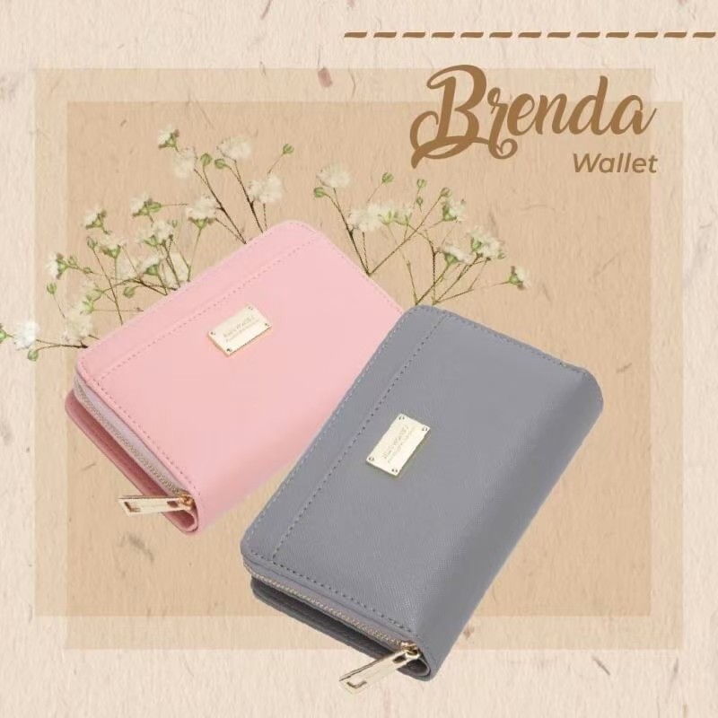 BRENDA Jims Honey Woman Wallet Dompet Wanita Lipat Kecil JH Ori Murah