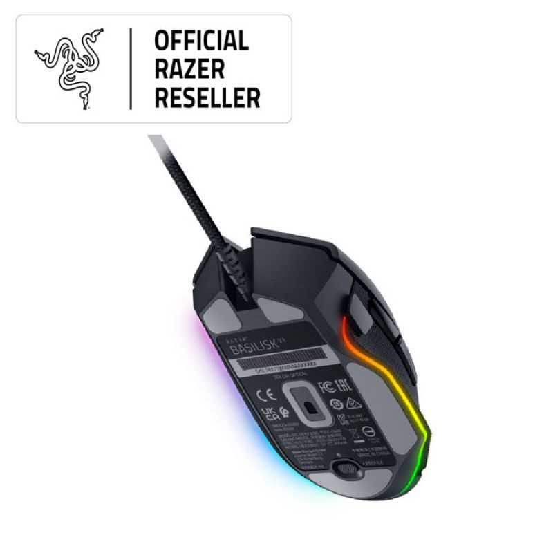 Razer Basilisk V3 Customizable Gaming Mouse Wired With Razer Chroma RGB - Garansi Resmi ORIGINAL 100%