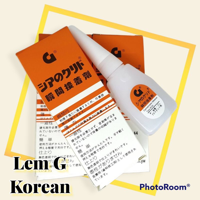 Lem G Lem korea kualitas super lengket Kualitas Alteco 1pcs