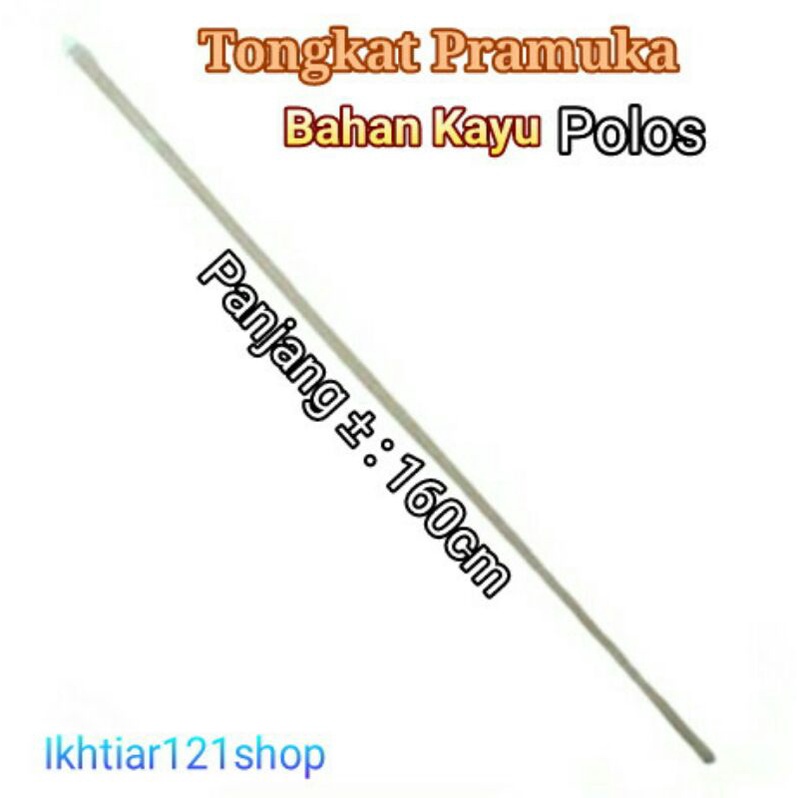 Tongkat Pramuka Kayu /Toya Tongkat Kayu Untuk Kegiatan Pramuka Outdoor Kemah