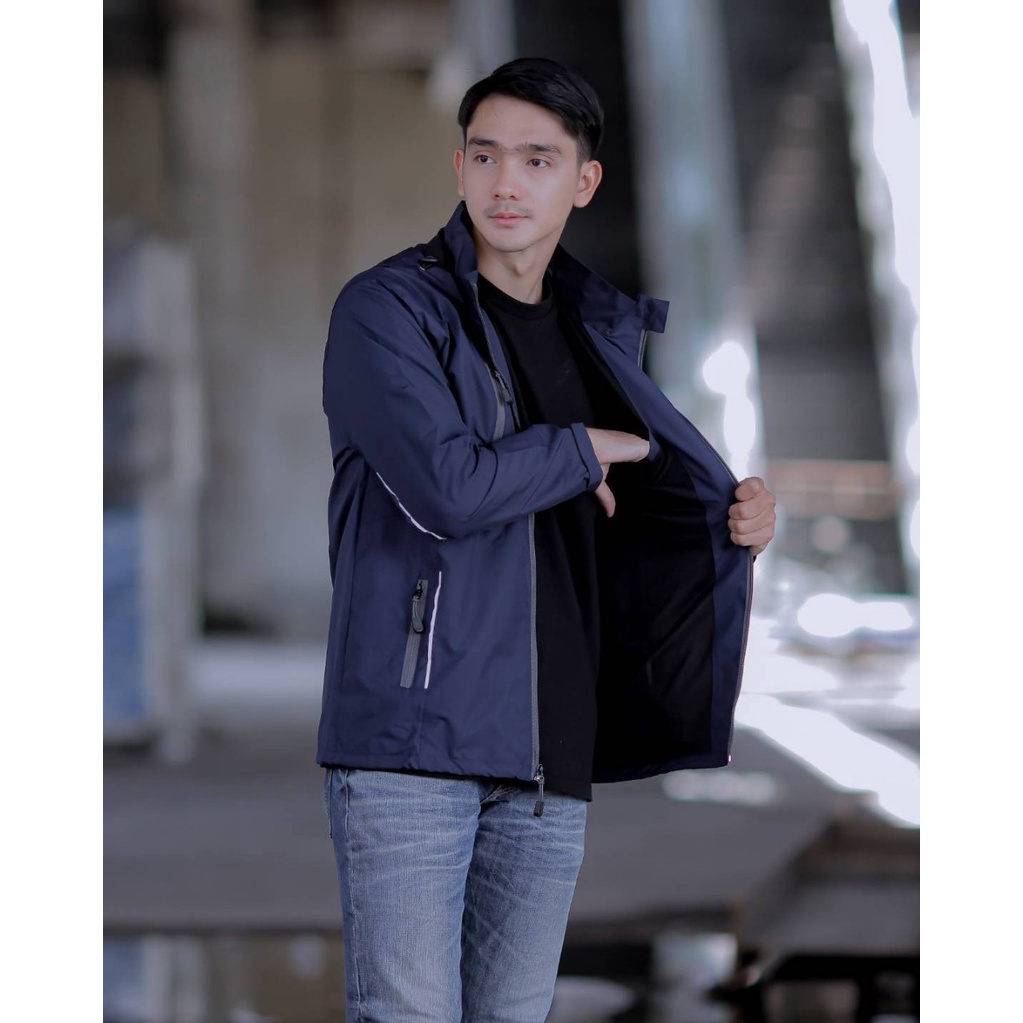 JAKET PRIA KEREN - JAKET CASSUAL - JAKET PARASUT CASUAL THE BOJIEL - JAKET PARASUT PRIA - JAKET PRIA TERBARU