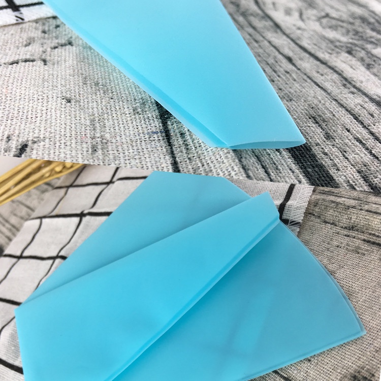 Silicone Piping Bag Segitiga Reuseable Kantung Piping Bag untuk Kue Dipakai berulang Silicone Cake Serbaguna